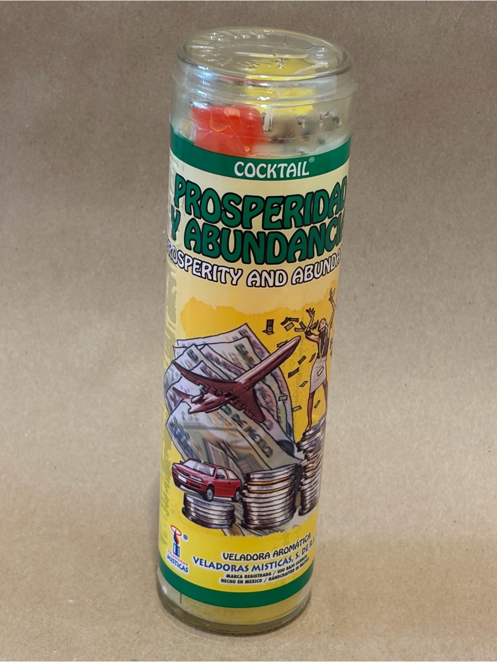 Candle Prosperity & Abundance/ Vela de la Prosperidad y Abundancia